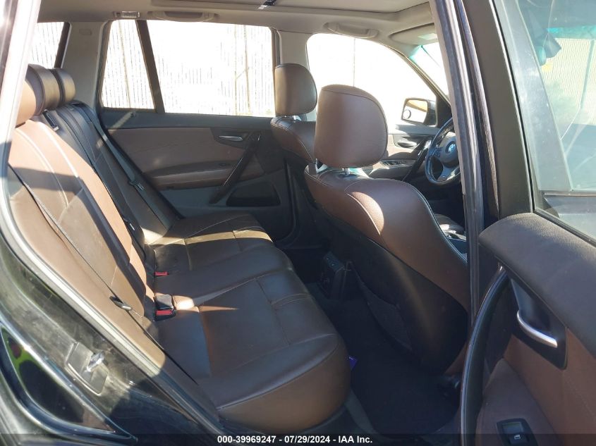 2007 BMW X3 3.0Si VIN: WBXPC93427WF07813 Lot: 39969247