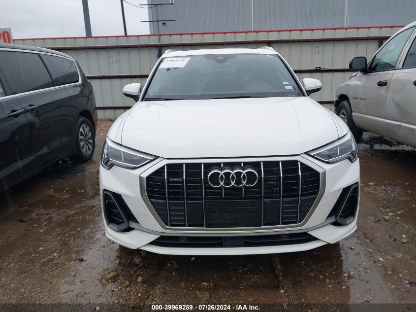 2023 Audi Q3 Premium S Line 45 VIN: WA1DECF37P1089358 Lot: 39969259