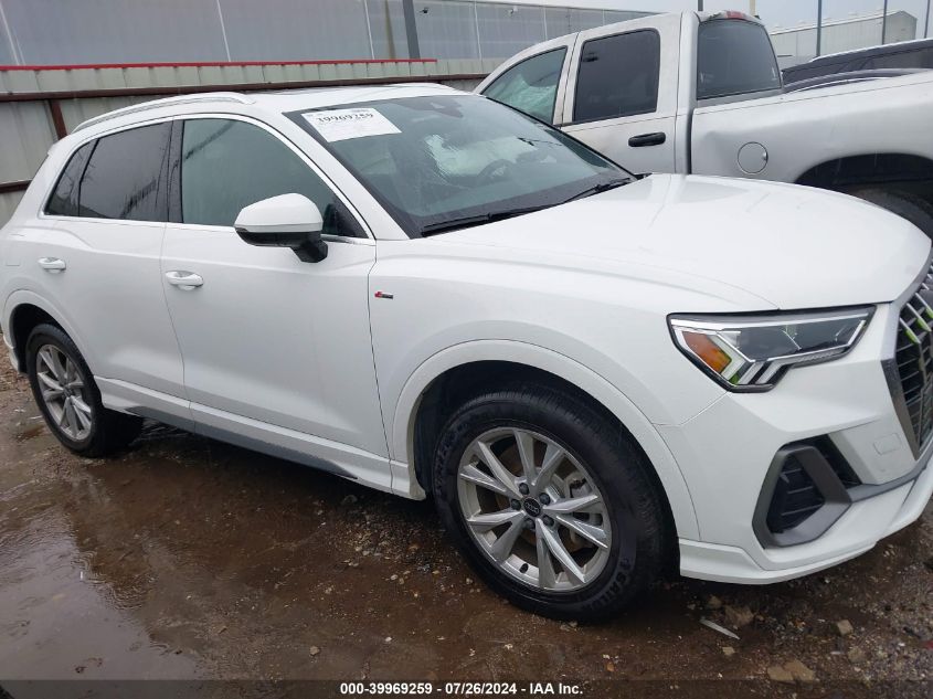 2023 Audi Q3 Premium S Line 45 VIN: WA1DECF37P1089358 Lot: 39969259