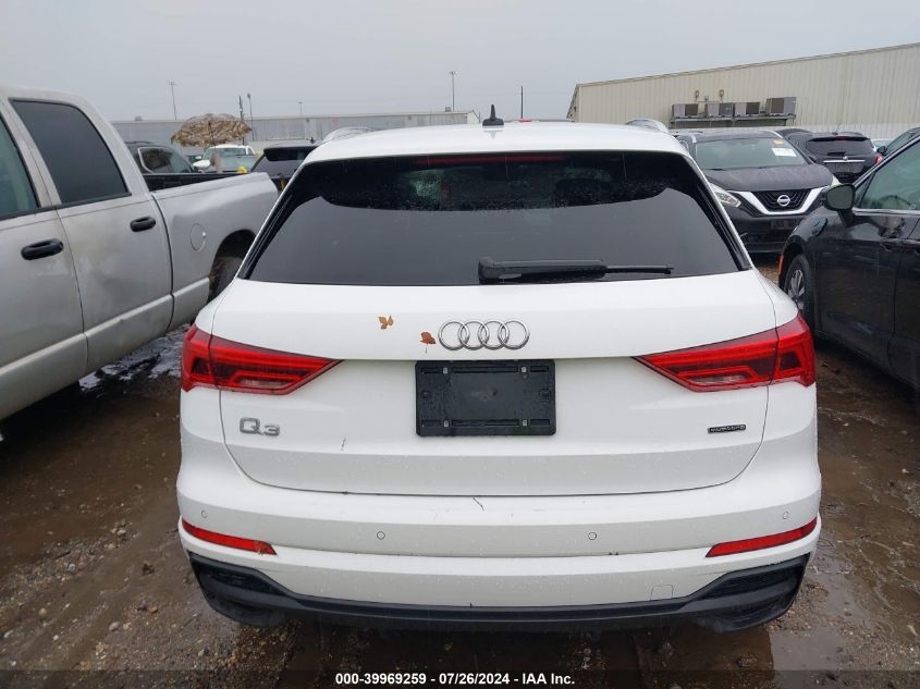 2023 Audi Q3 Premium S Line 45 VIN: WA1DECF37P1089358 Lot: 39969259