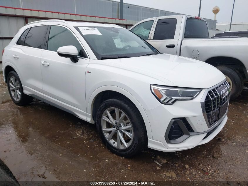 2023 Audi Q3 Premium S Line 45 VIN: WA1DECF37P1089358 Lot: 39969259