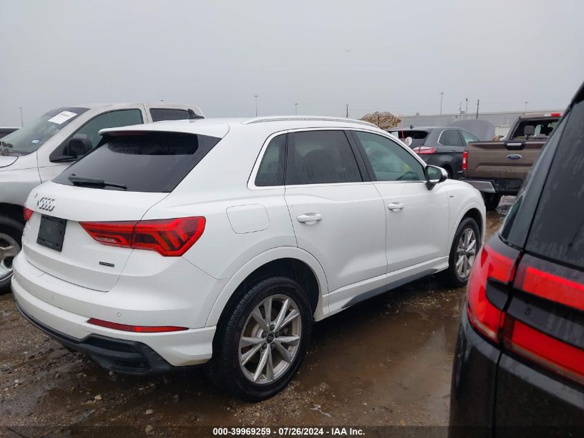 2023 Audi Q3 Premium S Line 45 VIN: WA1DECF37P1089358 Lot: 39969259