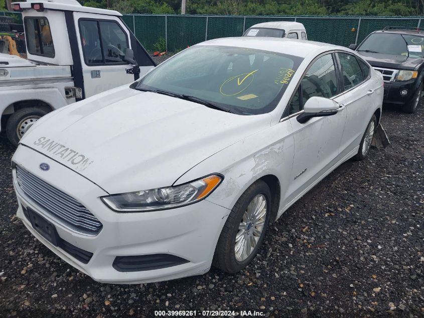 2013 Ford Fusion Se Hybrid VIN: 3FA6P0LU0DR298436 Lot: 39969261