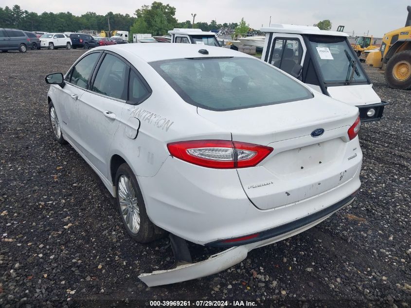 2013 Ford Fusion Se Hybrid VIN: 3FA6P0LU0DR298436 Lot: 39969261