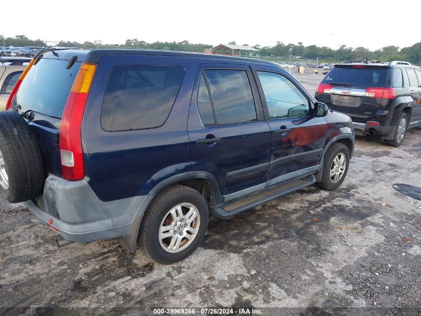 2003 Honda Cr-V Ex VIN: SHSRD788X3U119722 Lot: 39969266