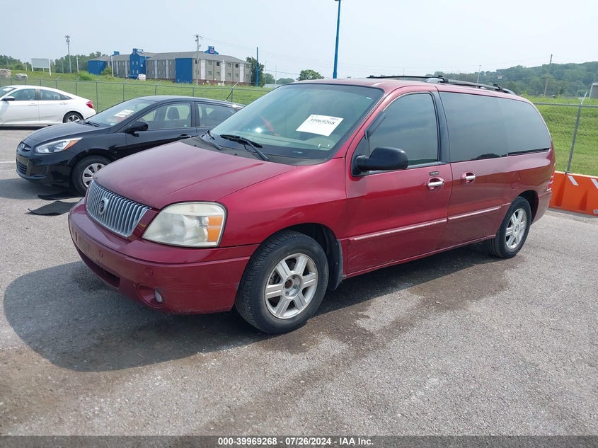 2005 Mercury Monterey Luxury VIN: 2MRDA22235BJ01867 Lot: 39969268