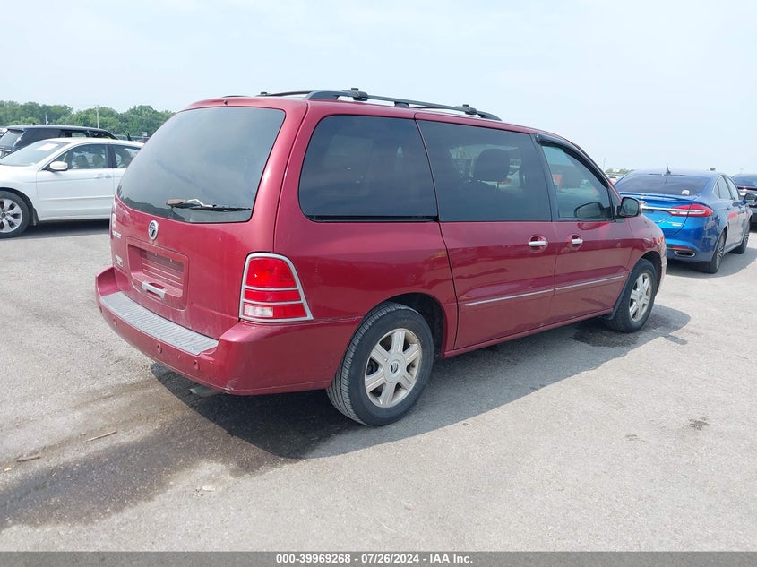 2005 Mercury Monterey Luxury VIN: 2MRDA22235BJ01867 Lot: 39969268