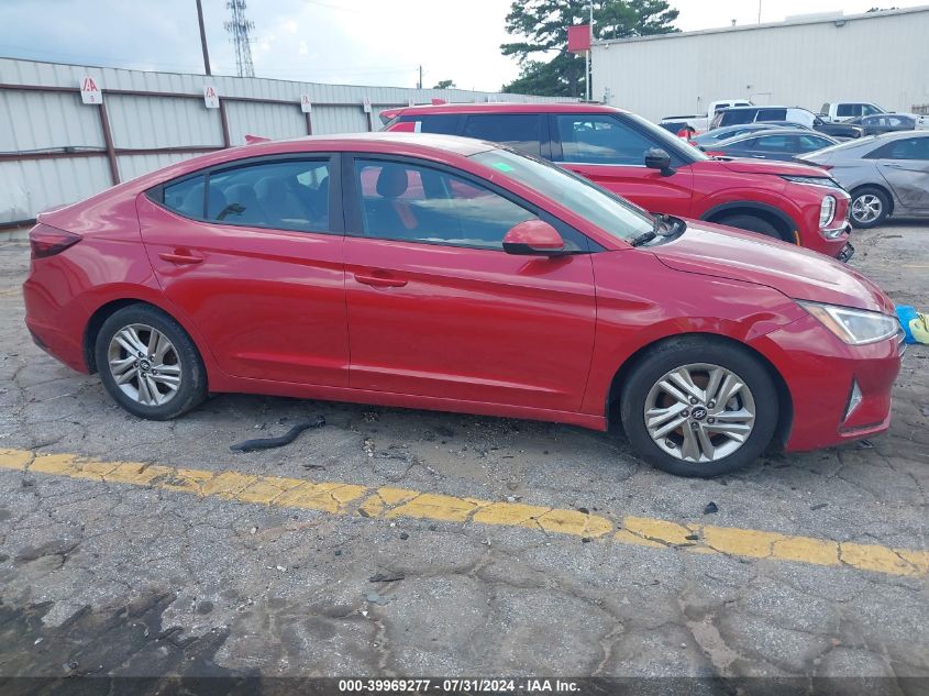 2019 Hyundai Elantra Sel VIN: 5NPD84LF0KH409817 Lot: 39969277