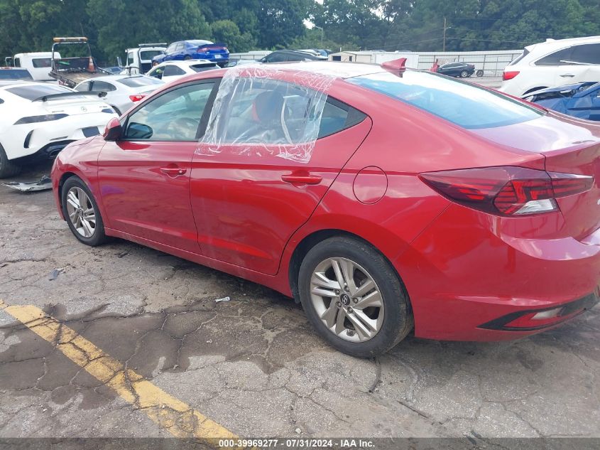 2019 Hyundai Elantra Sel VIN: 5NPD84LF0KH409817 Lot: 39969277