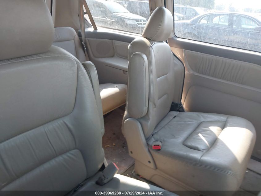 2002 Honda Odyssey Exl VIN: 5FNRL18042B028767 Lot: 39969288