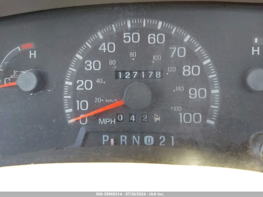 1998 Ford F150 VIN: 1FTZF17W3WKB40840 Lot: 39969314