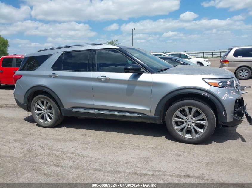 2021 Ford Explorer Limited VIN: 1FMSK7FH5MGC50285 Lot: 39969324