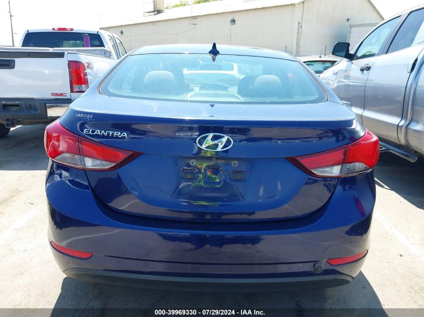 2014 Hyundai Elantra Se VIN: 5NPDH4AE7EH535378 Lot: 39969330