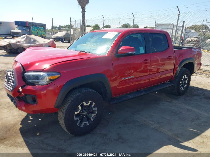 2022 Toyota Tacoma Trd Off Road VIN: 3TMAZ5CNXNM191879 Lot: 39969424