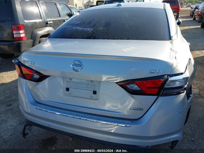 2022 Nissan Altima Sv Intelligent Awd VIN: 1N4BL4DW0NN387753 Lot: 39969433