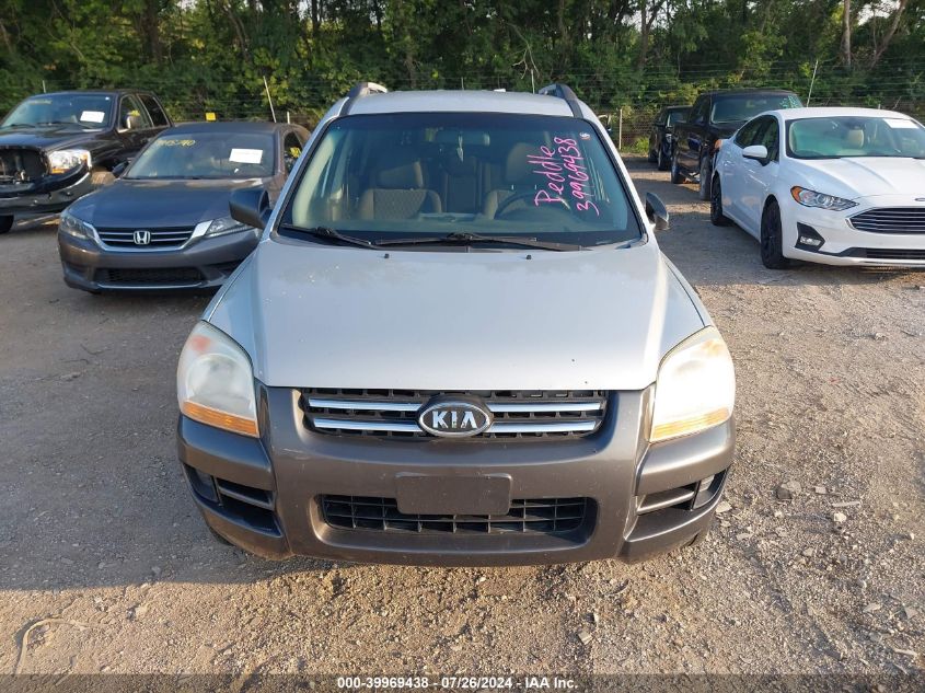 2006 Kia Sportage Ex V6/Lx V6 VIN: KNDJF723967282173 Lot: 39969438