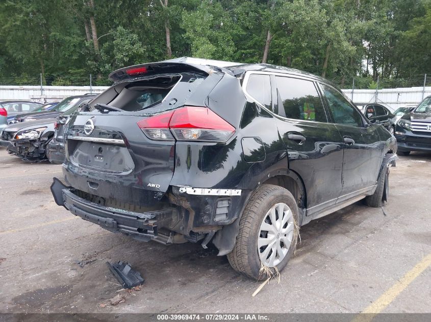 2017 Nissan Rogue S VIN: 5N1AT2MV4HC793600 Lot: 39969474