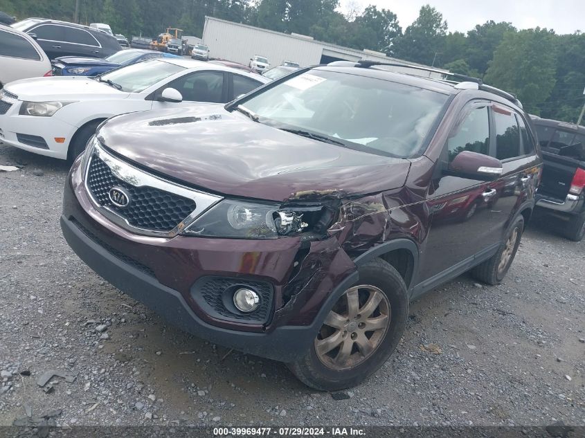 2013 Kia Sorento Lx VIN: 5XYKT4A61DG321815 Lot: 39969477