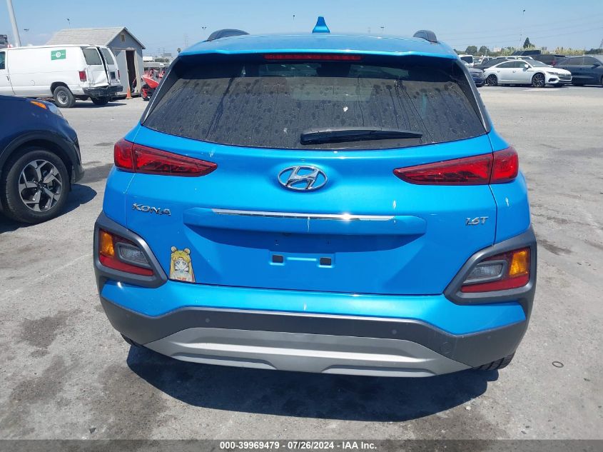 2021 Hyundai Kona Ultimate VIN: KM8K53A52MU598835 Lot: 39969479