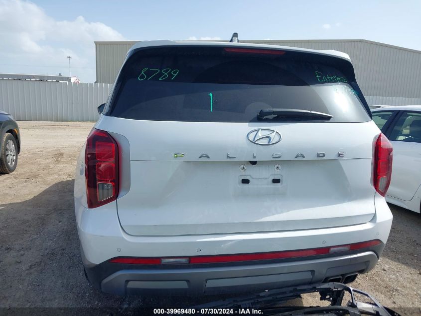 2024 Hyundai Palisade Sel VIN: KM8R24GE0RU714836 Lot: 39969480