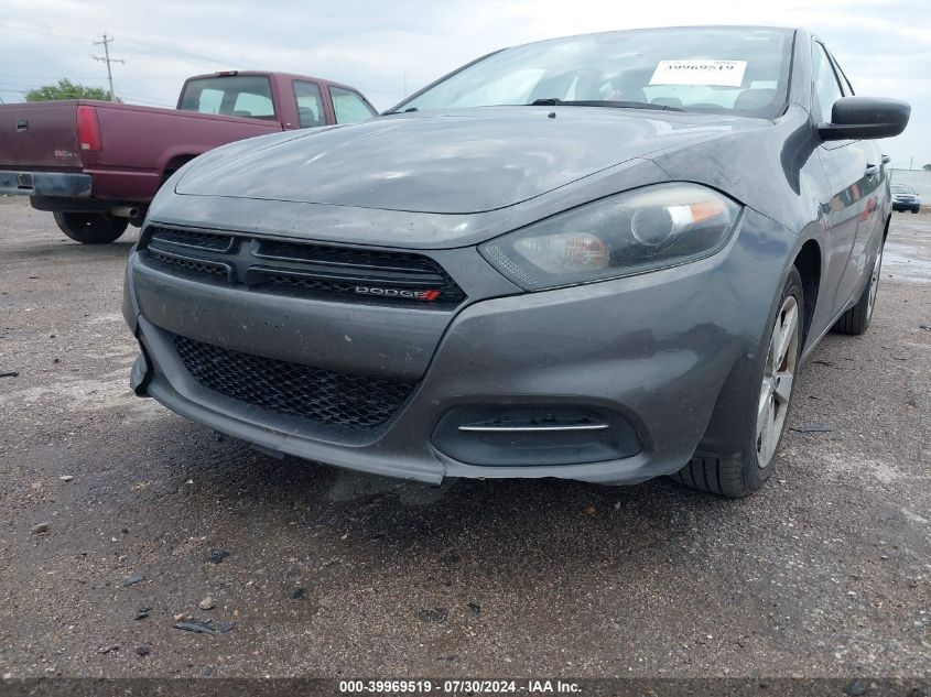 2015 Dodge Dart Sxt VIN: 1C3CDFBB0FD172621 Lot: 39969519