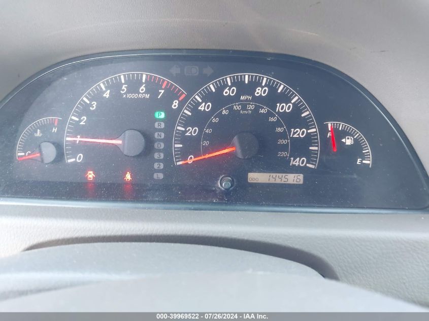 2005 Toyota Camry Std VIN: 4T1BE32K15U981414 Lot: 39969522