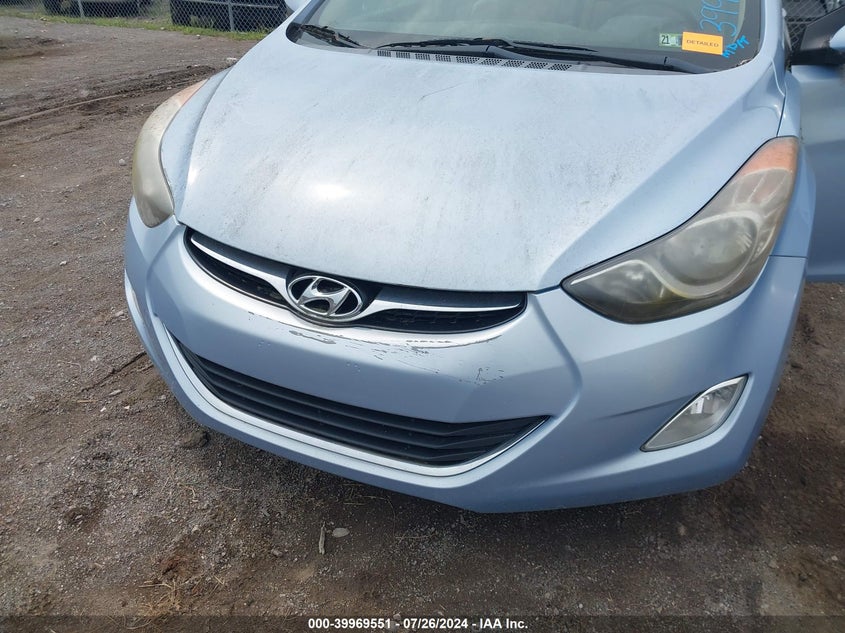 2012 Hyundai Elantra Gls (Ulsan Plant) VIN: KMHDH4AE7CU459627 Lot: 39969551