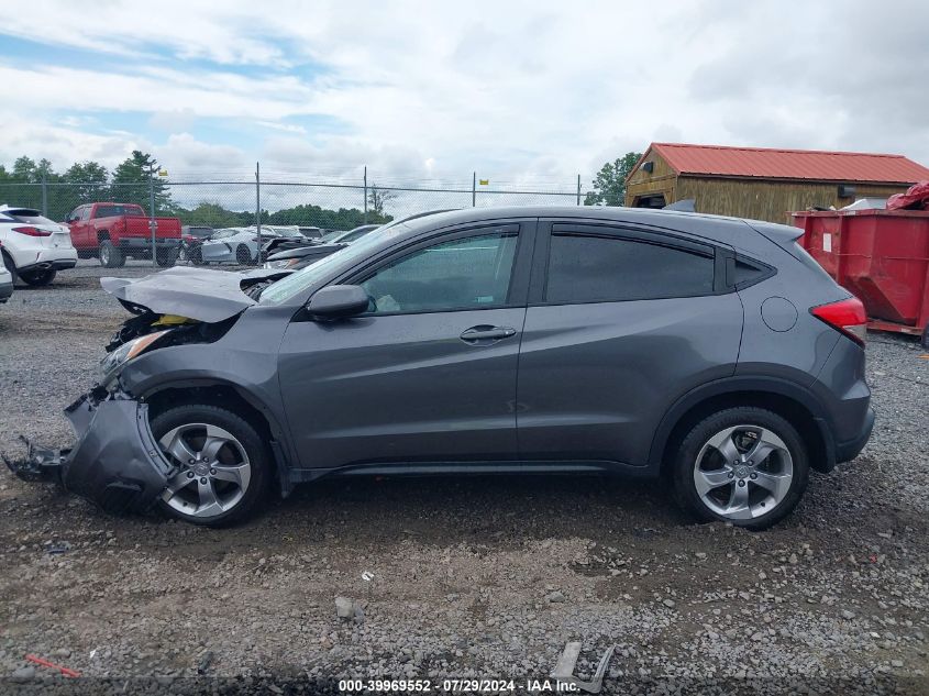 2019 Honda Hr-V Lx VIN: 3CZRU6H36KG724166 Lot: 39969552