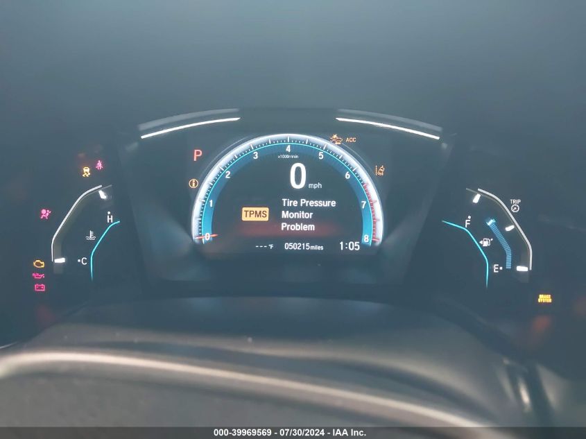 2020 Honda Civic Lx VIN: SHHFK7H30LU412967 Lot: 39969569