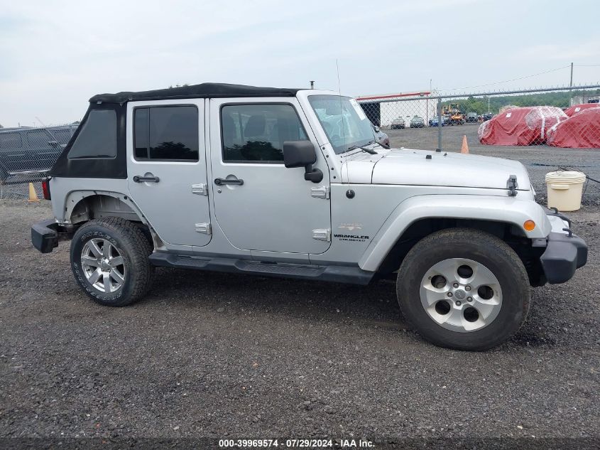 2012 Jeep Wrangler Unlimited Sahara VIN: 1C4BJWEG4CL253940 Lot: 39969574