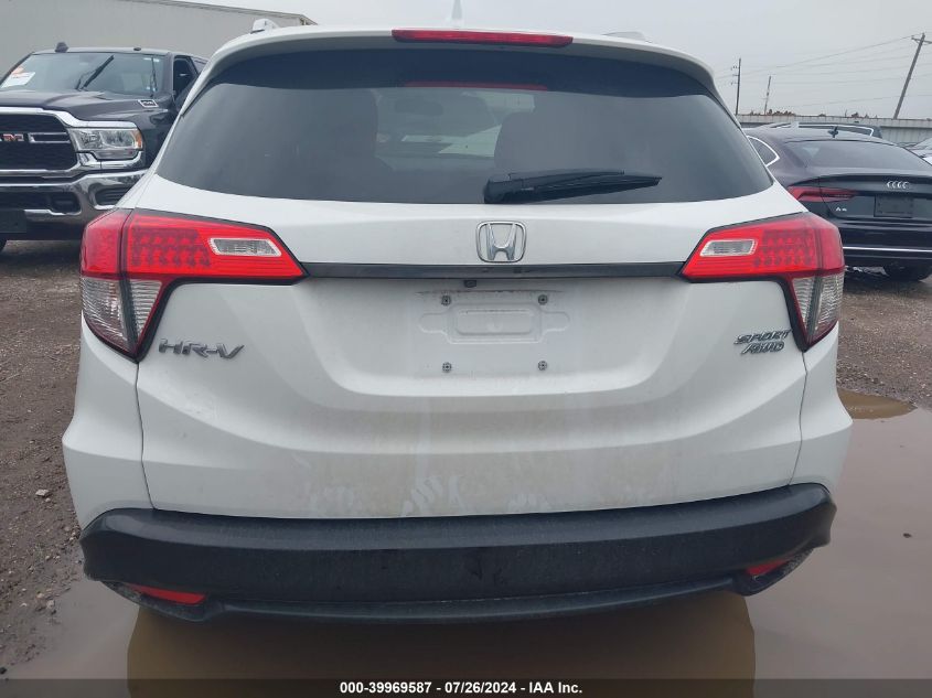 2021 Honda Hr-V Awd Sport VIN: 3CZRU6H13MM740635 Lot: 39969587