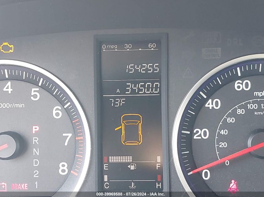 2007 Honda Cr-V Ex VIN: JHLRE48597C010960 Lot: 39969588