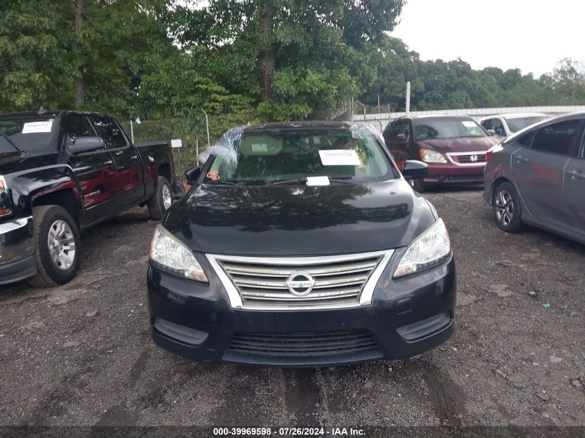 2014 Nissan Sentra S VIN: 3N1AB7AP5EL681885 Lot: 39969598