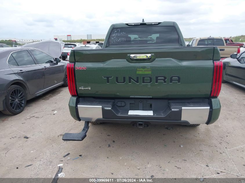 2023 Toyota Tundra Limited VIN: 5TFJA5DB7PX122821 Lot: 39969611