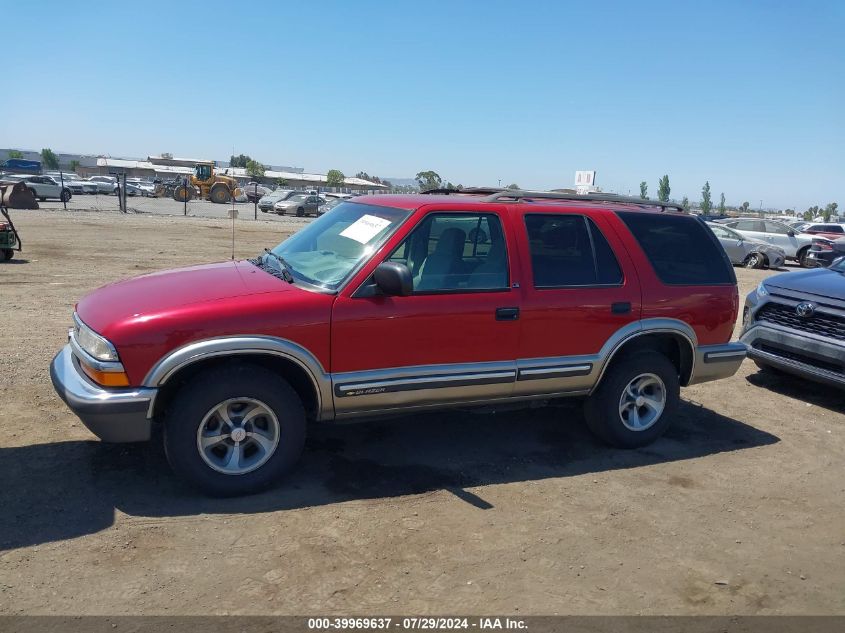 1GNCS13WXX2197052 1999 Chevrolet Blazer Ls