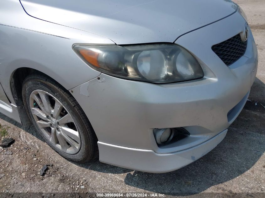 2009 Toyota Corolla S VIN: 1NXBU40EX9Z107722 Lot: 39969654