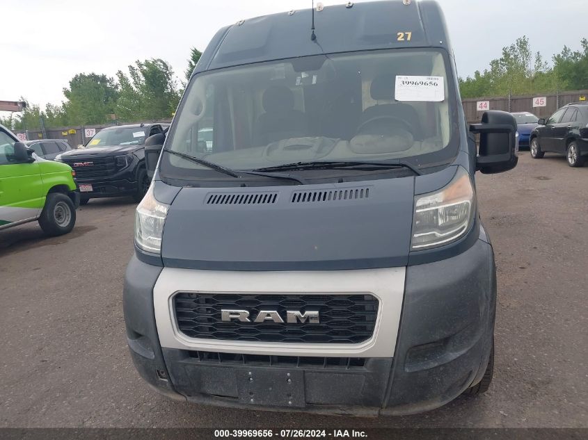 2021 Ram Promaster 3500 3500 High VIN: 3C6FRVJG0ME503704 Lot: 39969656