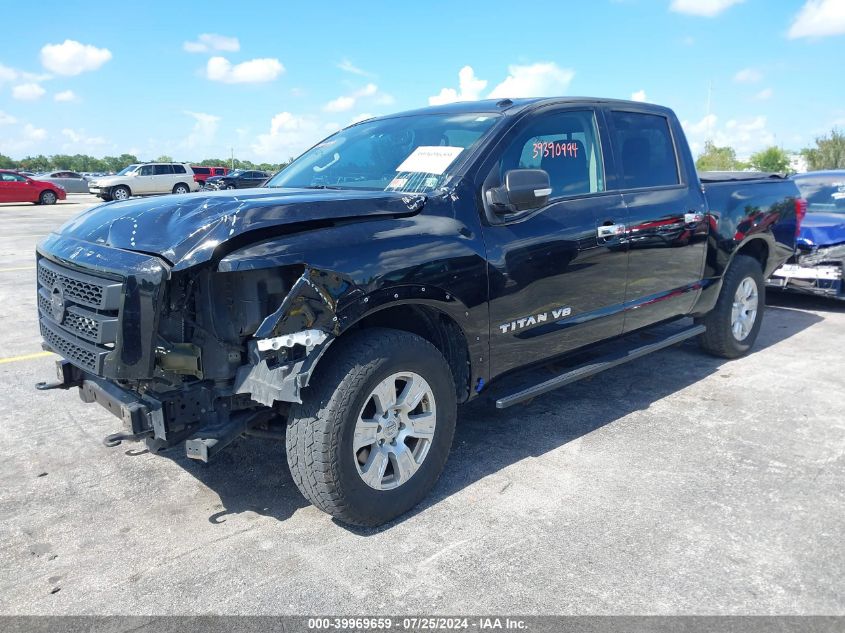 2018 Nissan Titan Sv VIN: 1N6AA1E54JN530341 Lot: 39969659