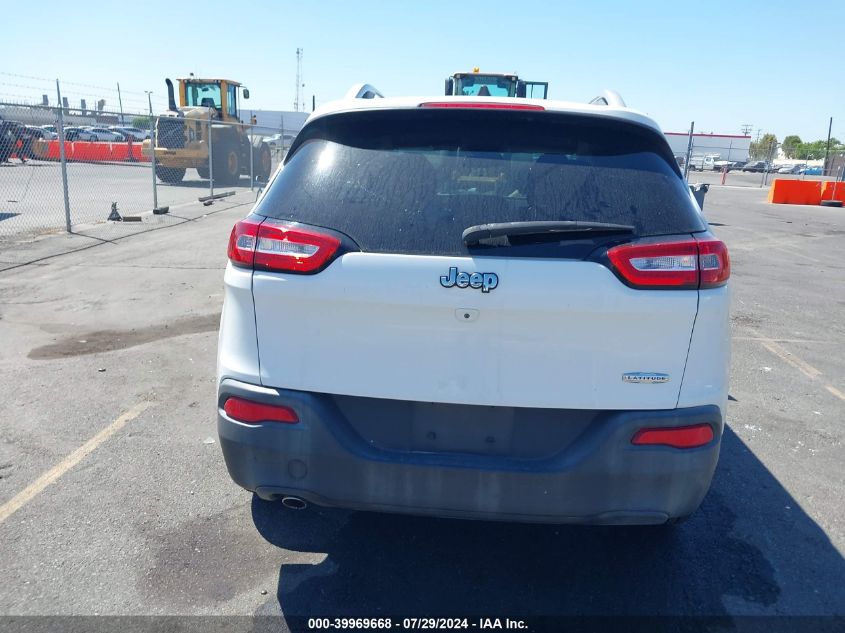 2018 Jeep Cherokee Latitude Fwd VIN: 1C4PJLCB2JD537702 Lot: 39969668