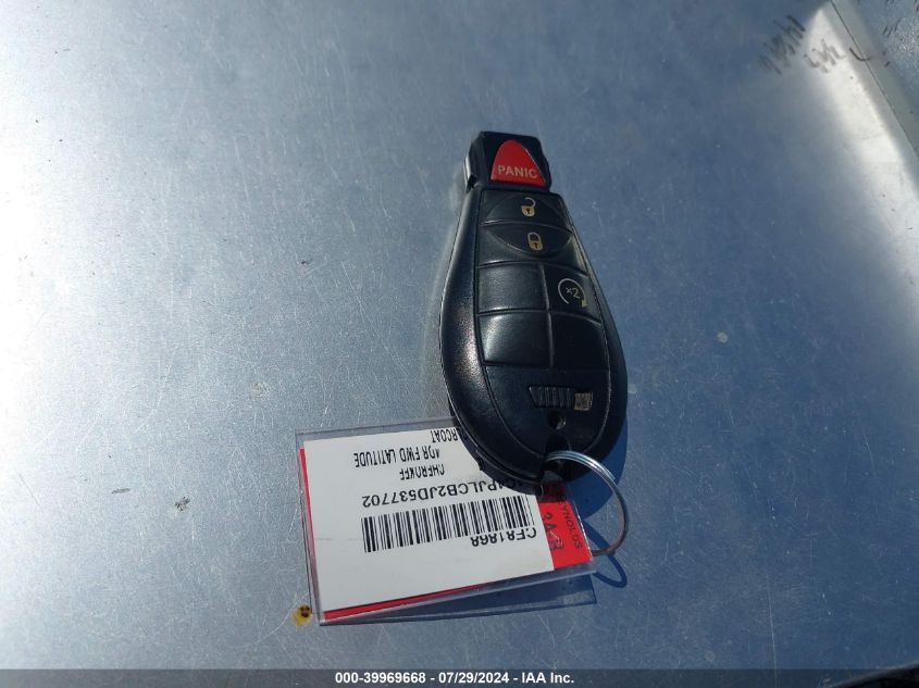 2018 Jeep Cherokee Latitude Fwd VIN: 1C4PJLCB2JD537702 Lot: 39969668