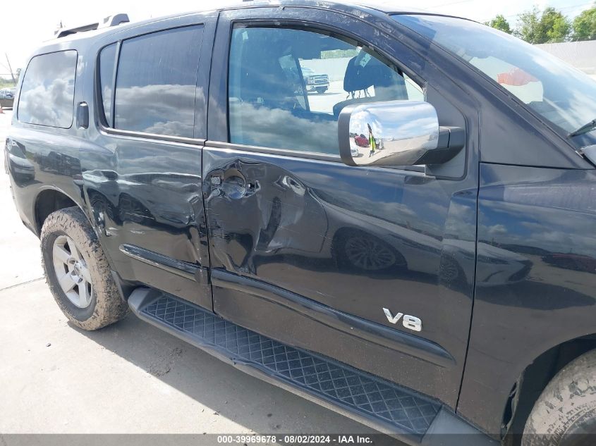 2006 Nissan Armada Se VIN: 5N1AA08B76N715467 Lot: 39969678