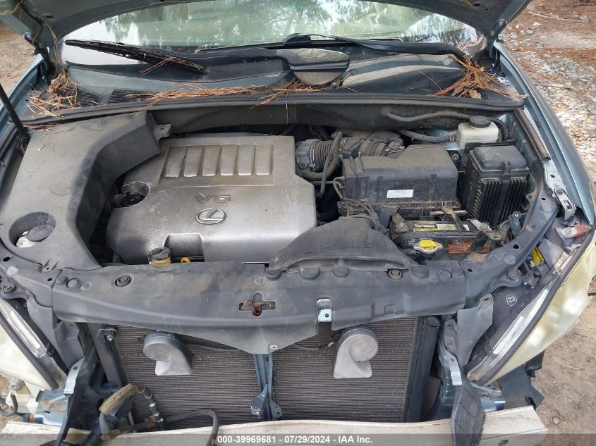 2007 Lexus Rx 350 VIN: 2T2HK31U07C038808 Lot: 39969681