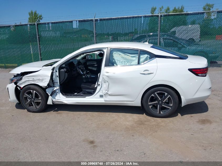 2024 Nissan Sentra Sv Xtronic Cvt VIN: 3N1AB8CV3RY323937 Lot: 39969748