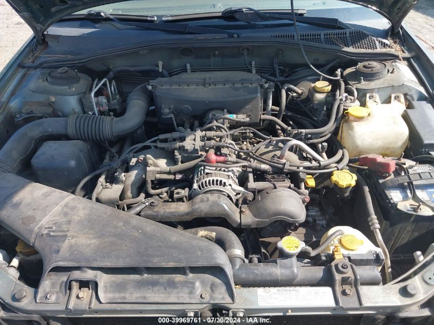 2001 Subaru Legacy Outback VIN: 4S3BH665X17610424 Lot: 39969761