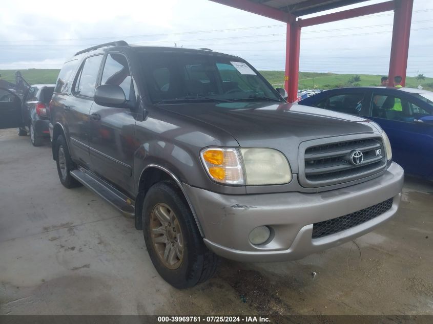 2004 Toyota Sequoia Sr5 V8 VIN: 5TDZT34A24S205678 Lot: 39969781