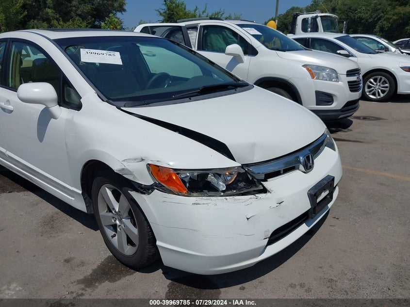 2007 Honda Civic Ex VIN: 1HGFA16837L035040 Lot: 39969785