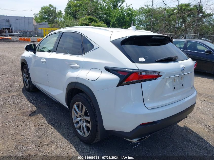 VIN JTJBARBZ0F2006493 2015 Lexus NX, 200T no.3