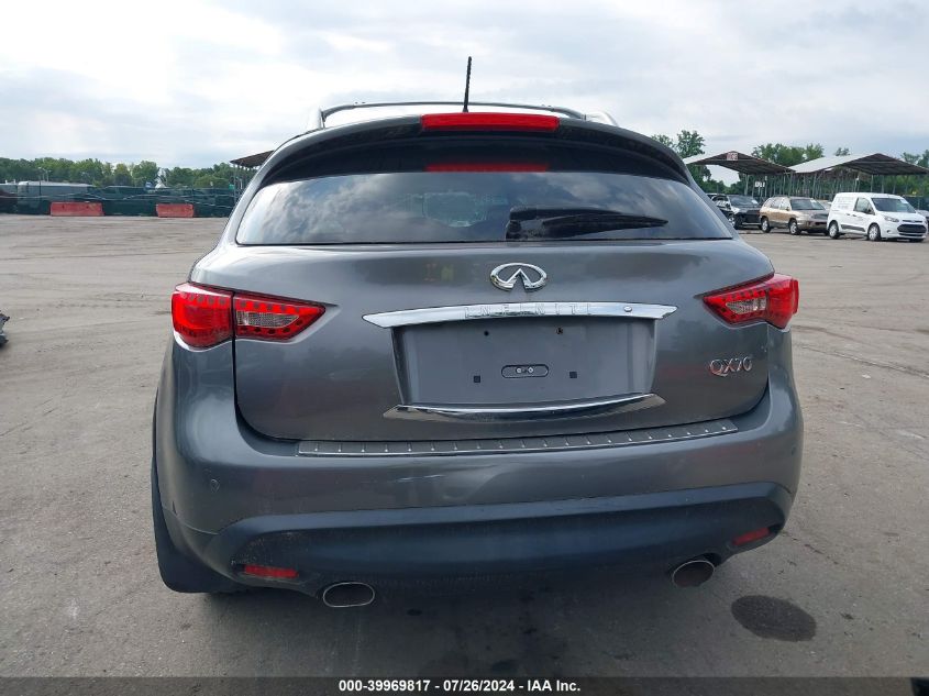 2016 Infiniti Qx70 VIN: JN8CS1MW3GM752018 Lot: 39969817