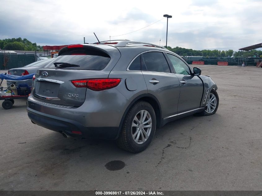 2016 Infiniti Qx70 VIN: JN8CS1MW3GM752018 Lot: 39969817