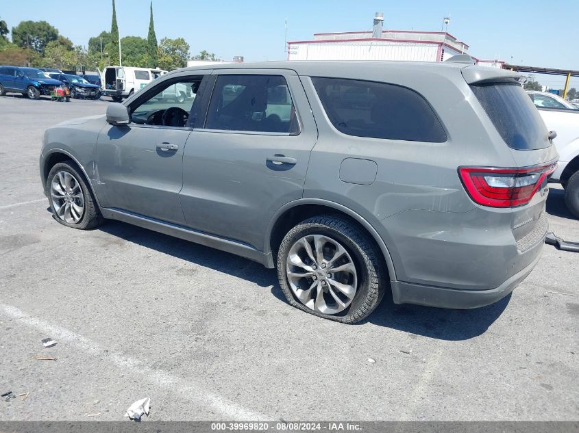 2020 Dodge Durango Gt Plus Rwd VIN: 1C4RDHDG4LC259983 Lot: 39969820